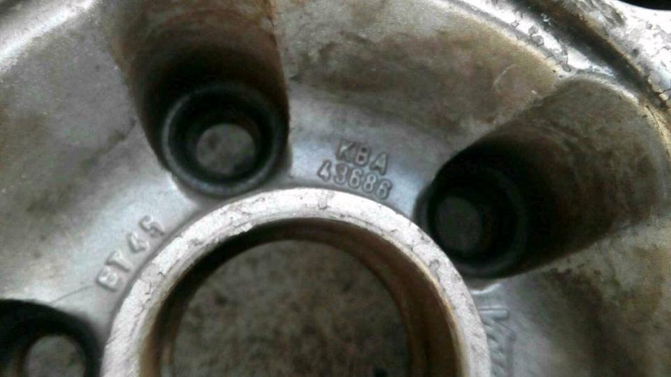 VW Alufelgen 16 Zoll