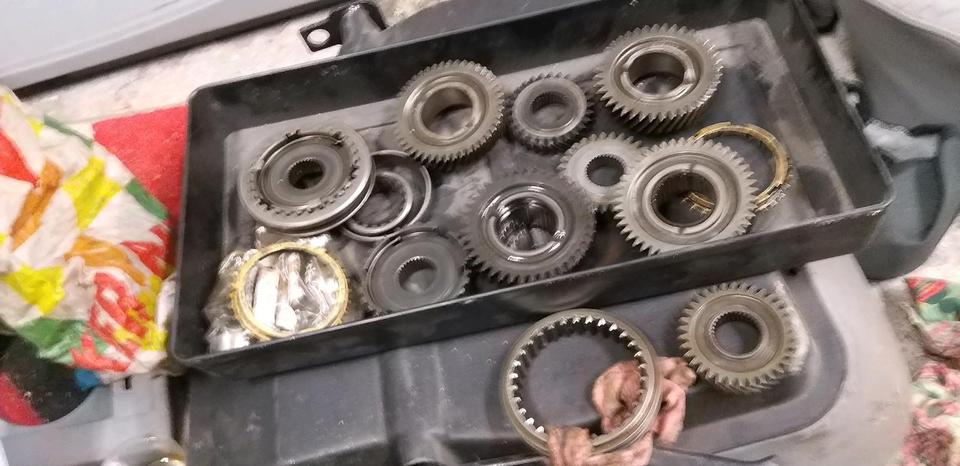 VW T4 02B Getriebe 5th Gang lang komplett