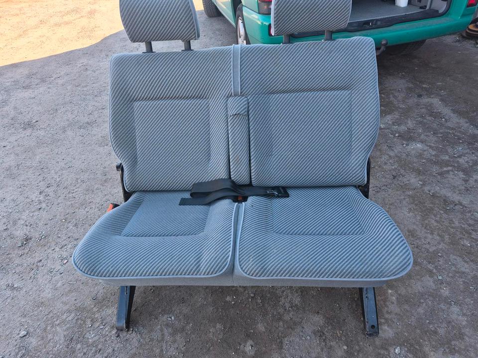 VW T4 Caravelle original 2er Rücksitzbank Stoff