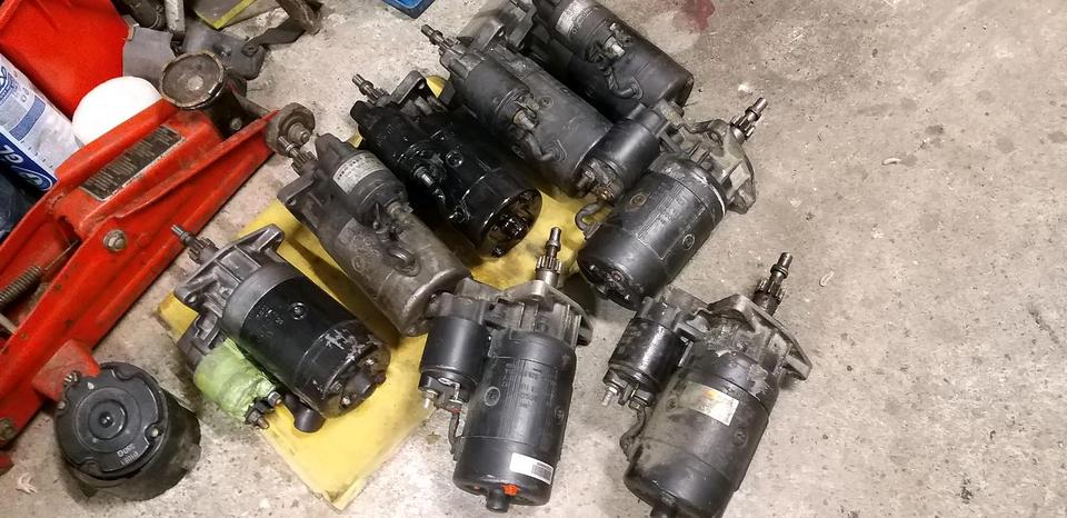 VW T4 2,4 D Original Bosch Anlasser groß/ Stark 2,2 KW