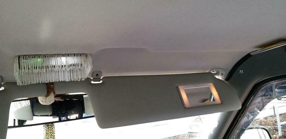 VW T4 Sonnenblende mit Beleuchteten Spiegel (TOP)