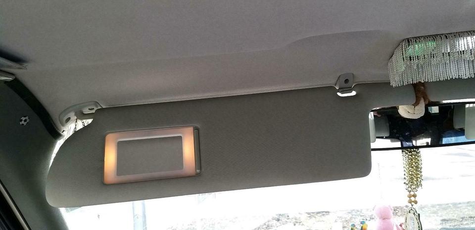 VW T4 Sonnenblende mit Beleuchteten Spiegel (TOP)