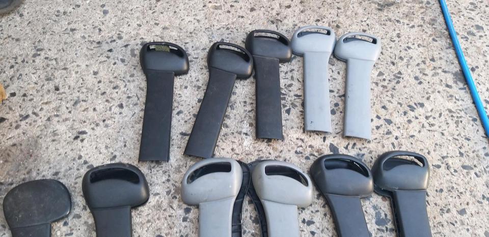 VW T4 Gurtabdeckung hinten dritte Reihe