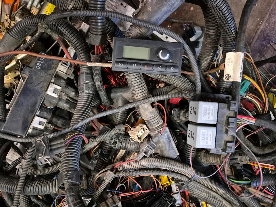 VW T4 2,5 TDI ACV,  Ersatzteile, Kabelbaum Standheizung USW