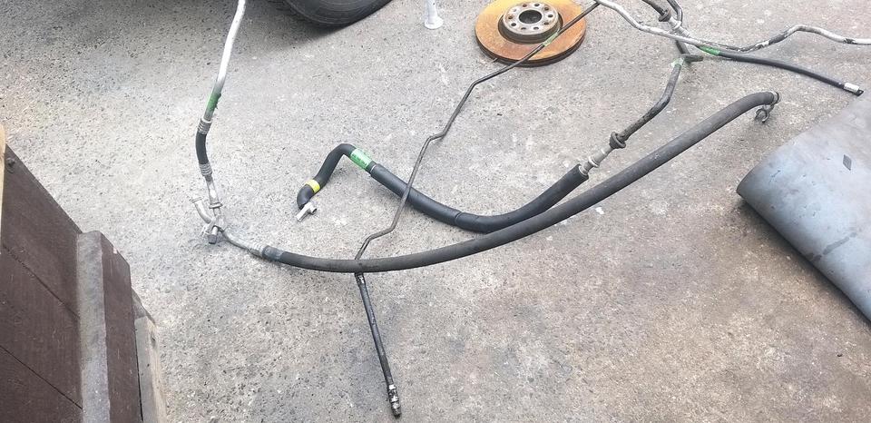 VW T4 KLIMALEITUNG VON VORNE BIS NACH HINTEN