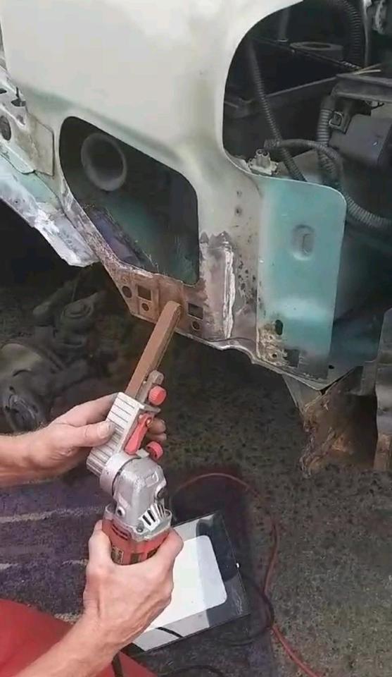 Original VW T4 Komposter Reparatur Einschweißblech vorne
