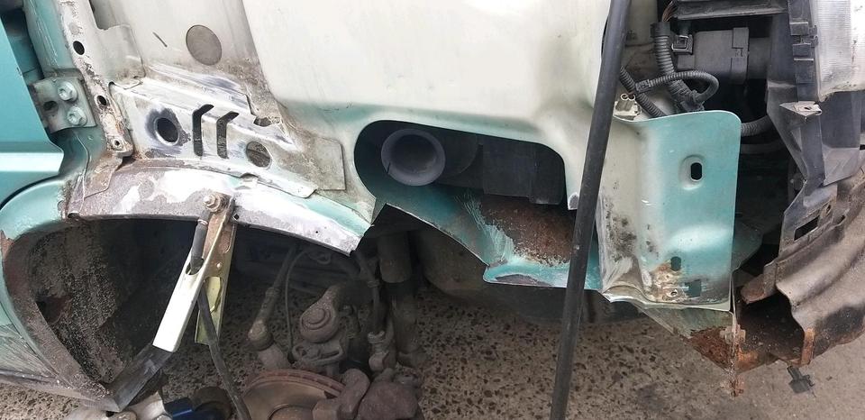 Original VW T4 Komposter Reparatur Einschweißblech vorne