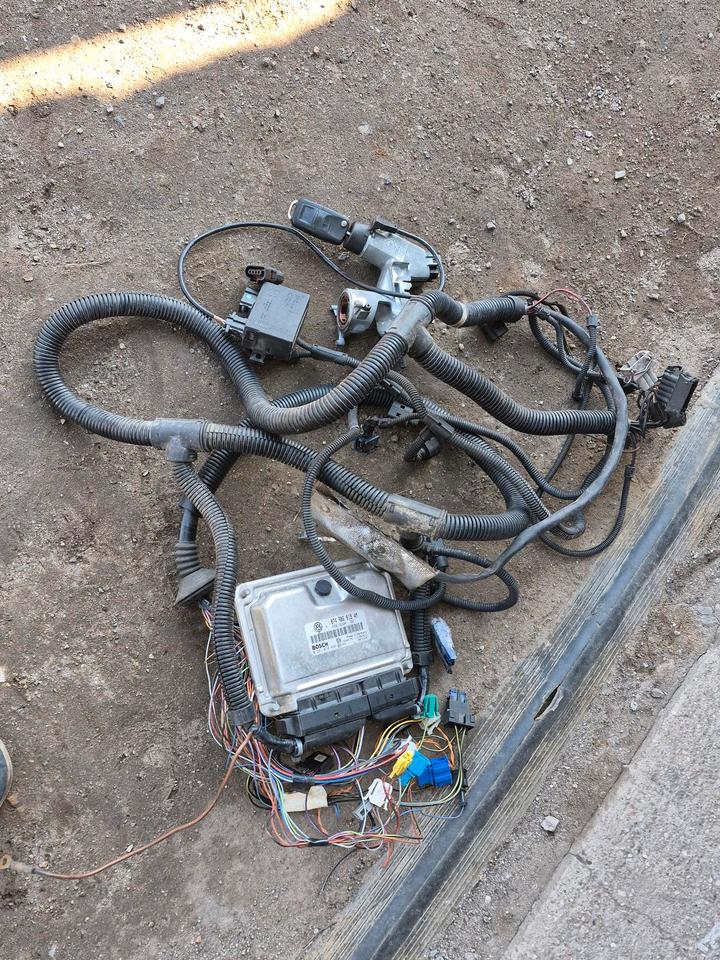 VW T4 2,5 TDI Motorkabelbaum/ Steuergäret Zündschloss