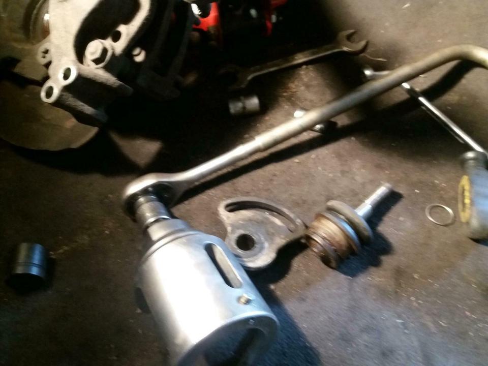 VW T4 fahrwerk reparatur