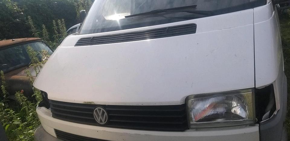 VW T4 Motorhaube für KV  in  weiß