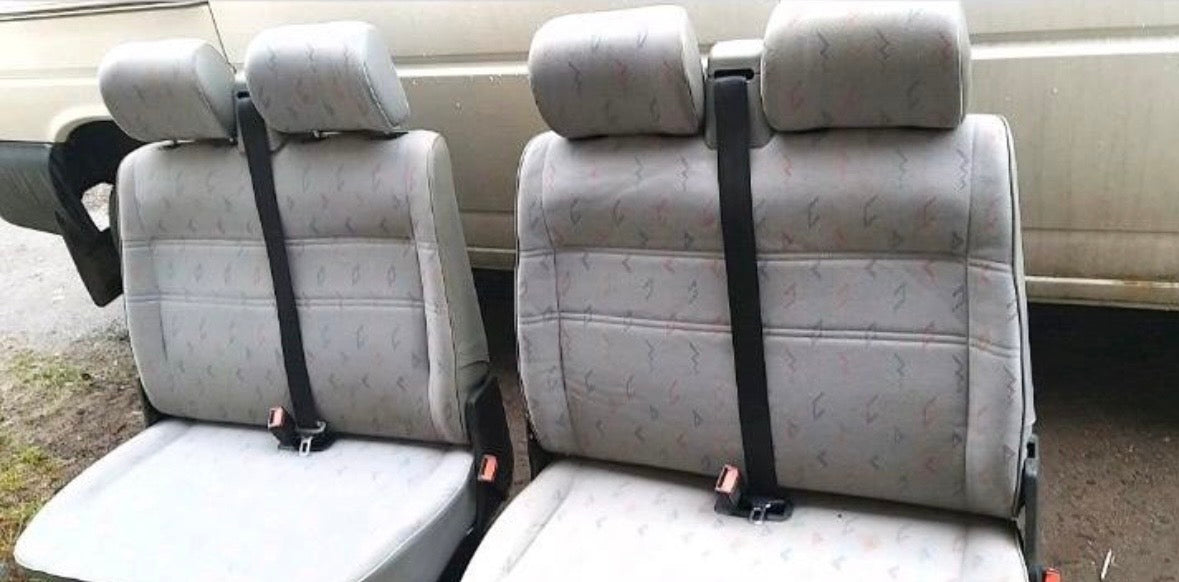 VW T4 Doppelsitzbank Dreipunktgurt INKA