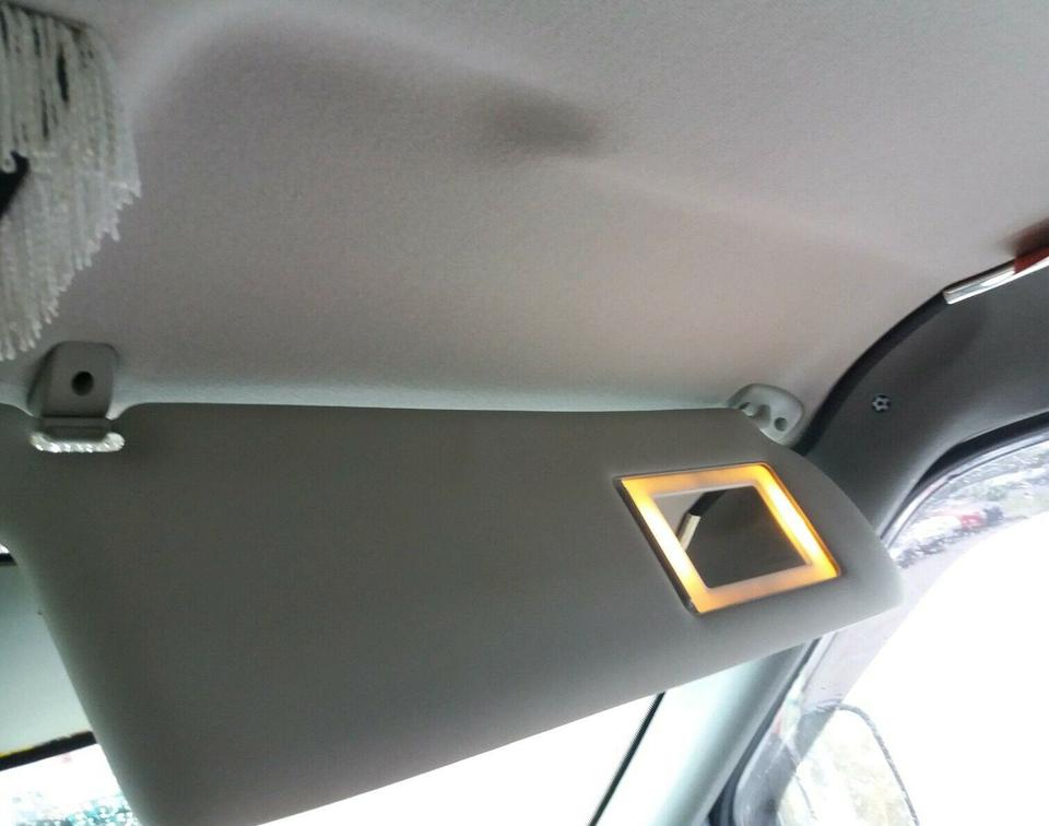 VW T4 Sonnenblenden mit Beleuchteten Spiegel (SCHIEBEDACH)