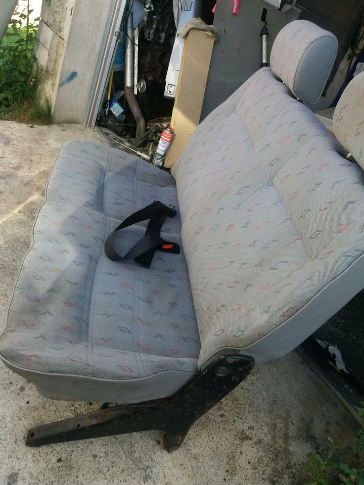 VW T4 Doppelbank zweite Reihe INKA