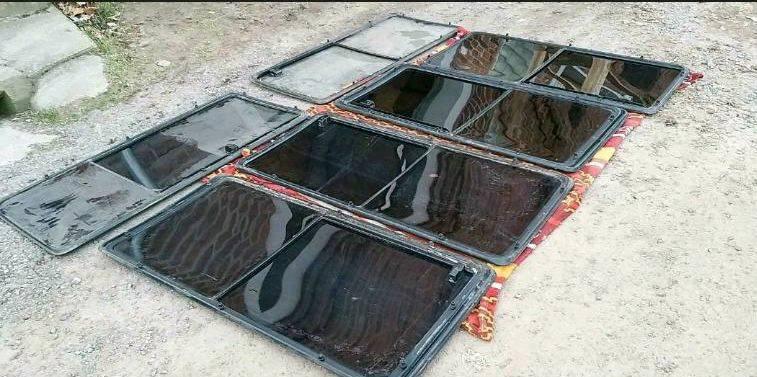 VW T4 Schiebefenster links  AS 2 AS 3