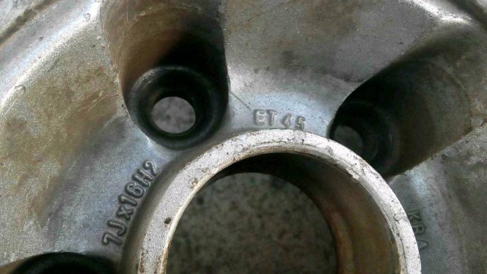 VW Alufelgen 16 Zoll