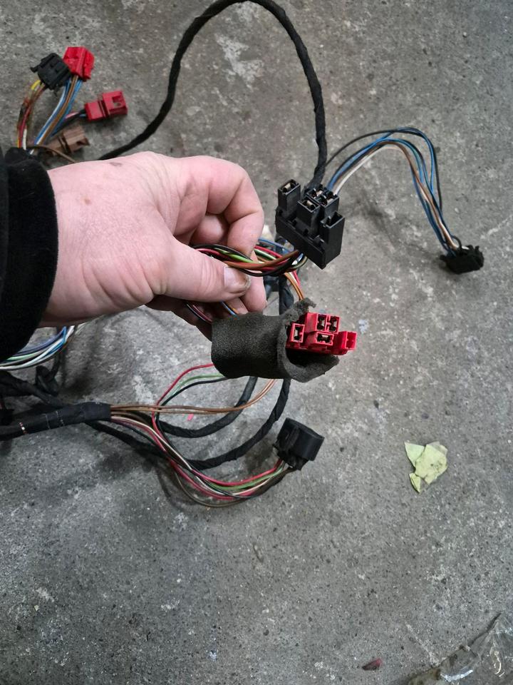 VW T4 Türkabelbaum  Elektrischer Fensterheber Spiegel links