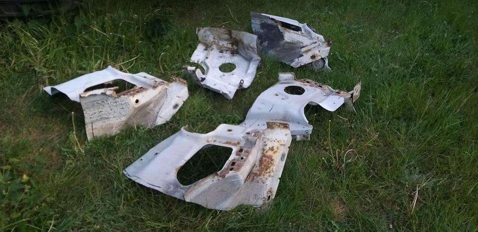 Original VW T4 Komposter Reparatur Einschweißblech vorne