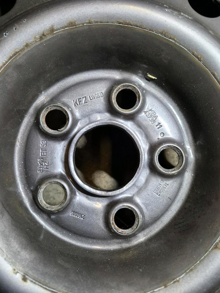 VW T4 Stahlfelgen  16-Zoll-Fahrwerk