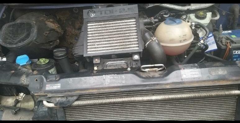 VW T4 2.5 tdi Ladeluftkühler Kit 2 Pin LV/KV