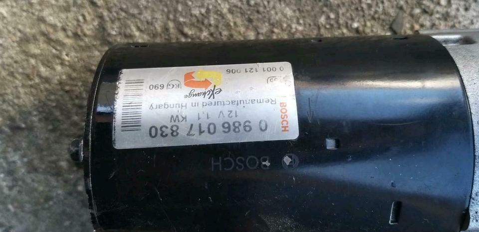 VW Golf 4 Anlasser BOSCH
