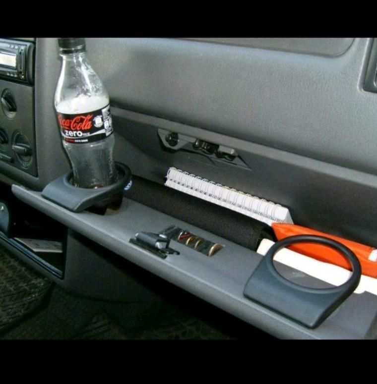VW T4 Komplettes Handschuhfach mit Getränkehalter