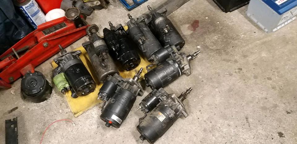VW T4 2,4 D Original Bosch Anlasser groß/ Stark 2,2 KW