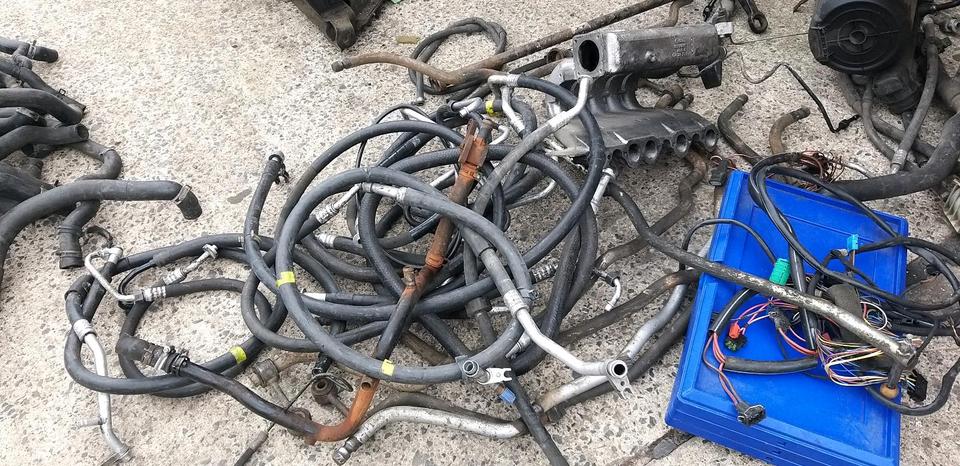VW T4 verschiedene Wasserschläuche