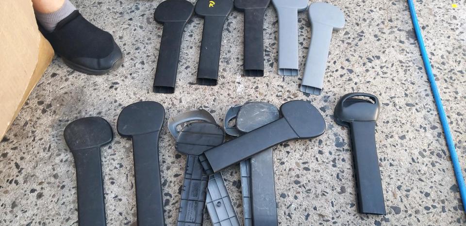VW T4 Gurtabdeckung hinten dritte Reihe