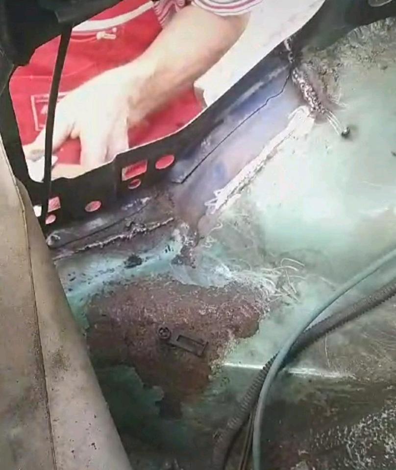 Original VW T4 Komposter Reparatur Einschweißblech vorne