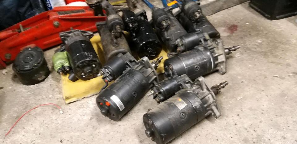 VW T4 2,4 D Original Bosch Anlasser groß/ Stark 2,2 KW